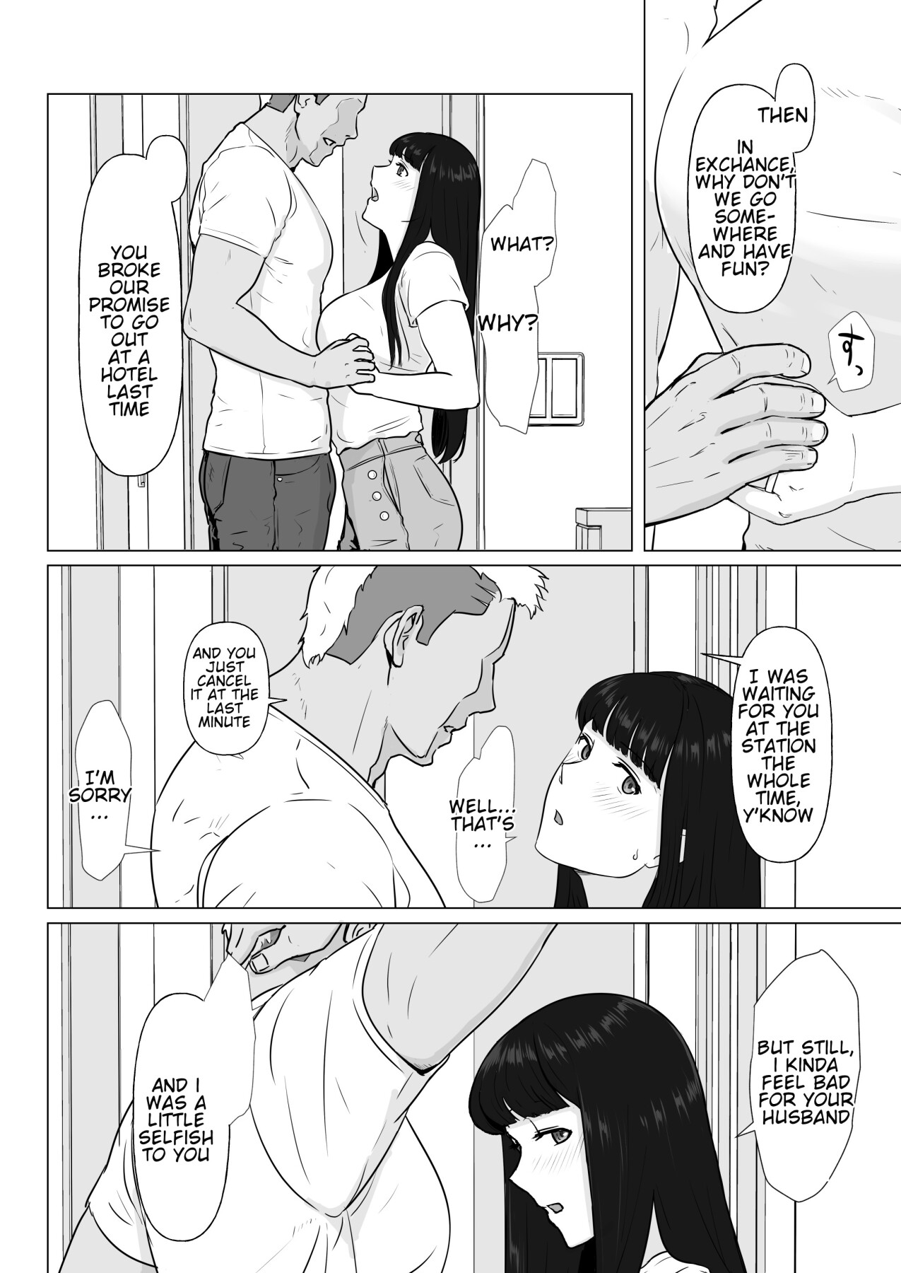 Hentai Manga Comic-A Usual Workday -My Wife's Secrets- 2-Read-11